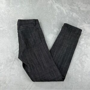 APC Petit Standard Womens Jeans Sz 29 W x 30 L Button Raw Indigo Black